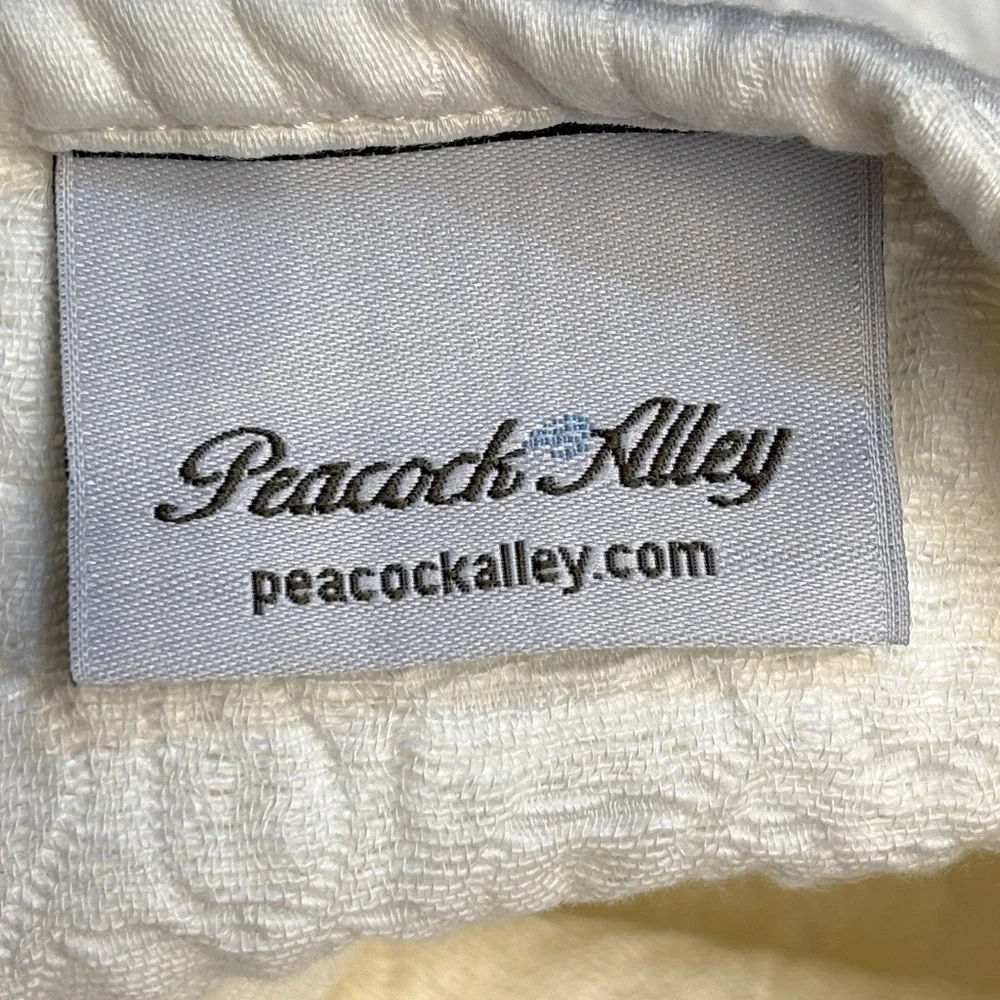 PEACOCK ALLEY Matelasse Std Pillow Sham Egyptian Cotton Discontinued Portugal